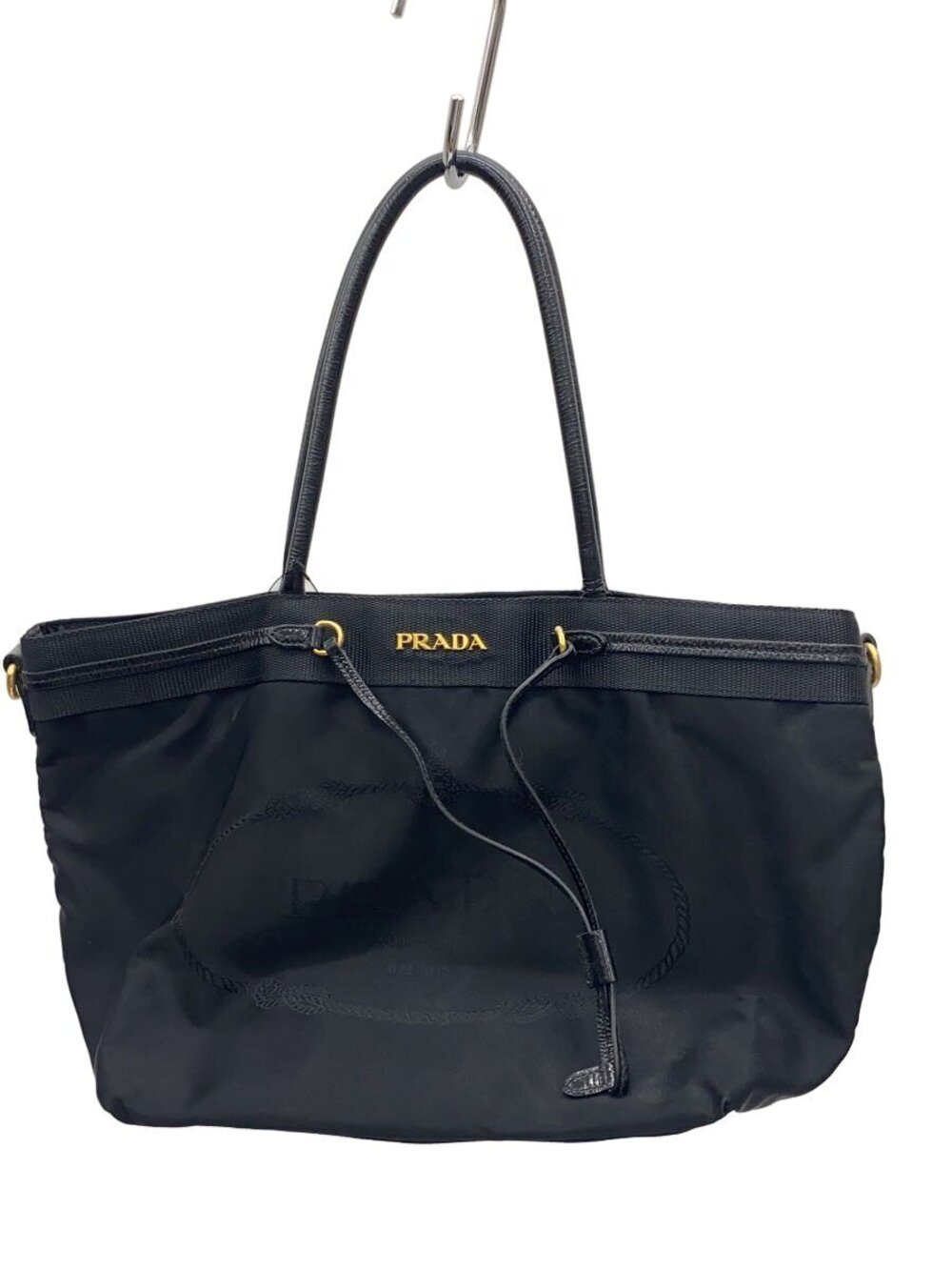 Prada Tessuto Handbag Black